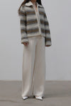SWAYING/KNIT seamless wool trousers 212XZ19SW
